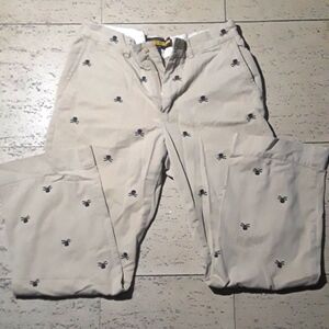 VTG Ralph Lauren Rugby 'SKULL' Chino Mens Sz 31 30
